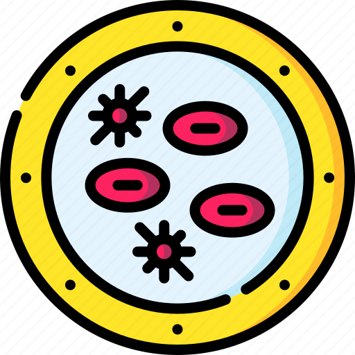 Bacteria, blood, cells, molecular, virus icon - Download on Iconfinder