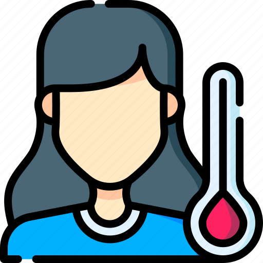 Blood, fever, hot, measuring, temperature icon - Download on Iconfinder