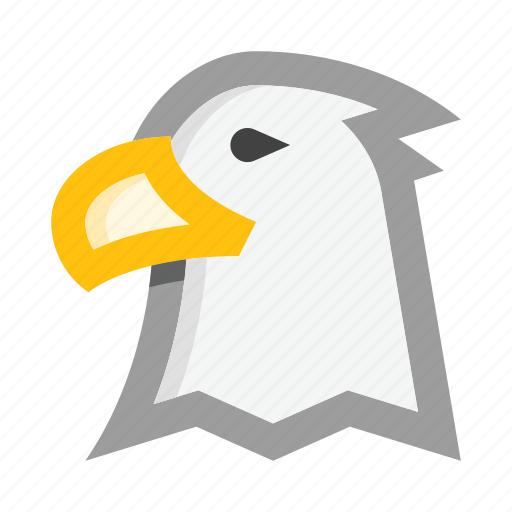 Eagle, white, head, bird, predator, 4th of july, animal icon - Download on Iconfinder