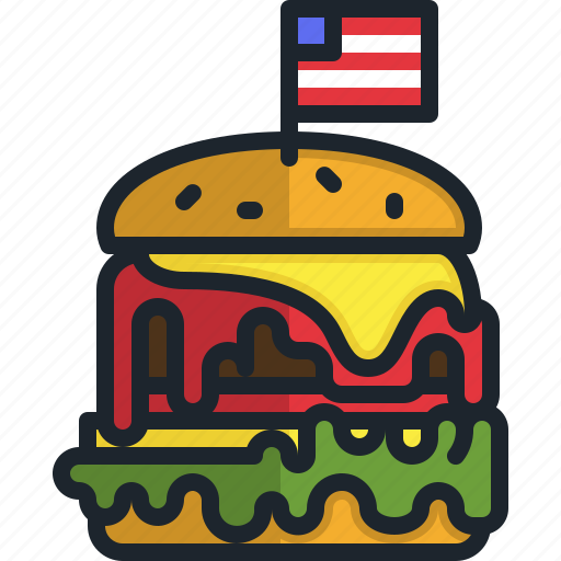 Hamburger, food, fast, beef, sandwich icon - Download on Iconfinder
