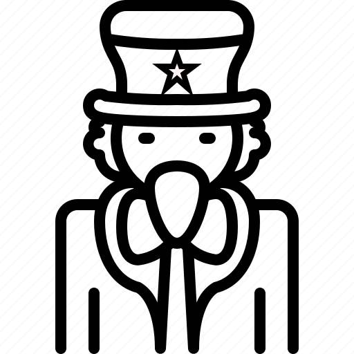 Uncle, sam, beard, usa, hats icon - Download on Iconfinder