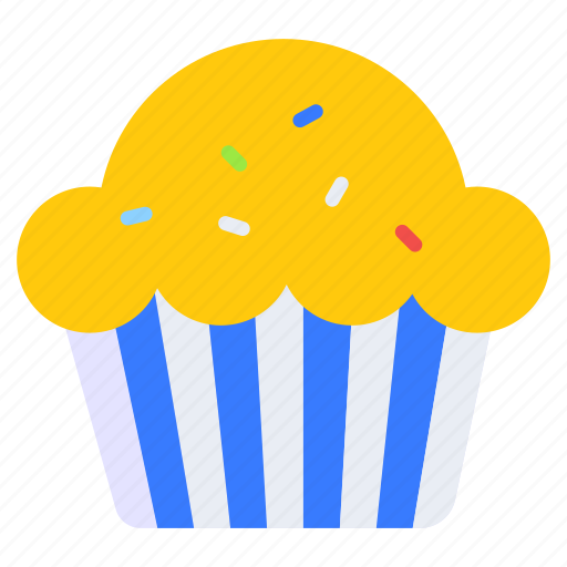 Cupcake, dessert, muffin, fairy cake, food tags icon - Download on Iconfinder