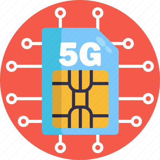 Sim card, 5g, network, technology, connection, communication, internet icon - Download on Iconfinder