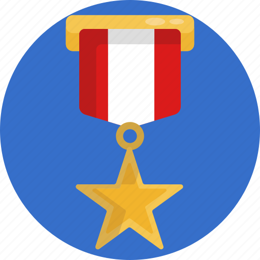 Army, military, gold, medal, star, award, achievement icon - Download on Iconfinder