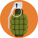 army, military, grenade, weapon