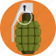 army, military, grenade, weapon 