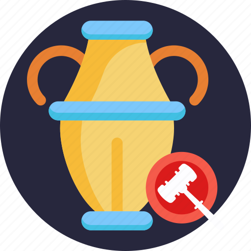 Auction, bid, gavel, justice, law icon - Download on Iconfinder
