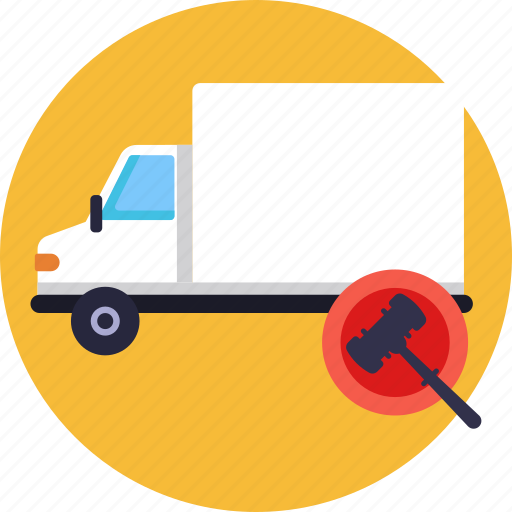 Auction, vehicle, truck, transportation icon - Download on Iconfinder