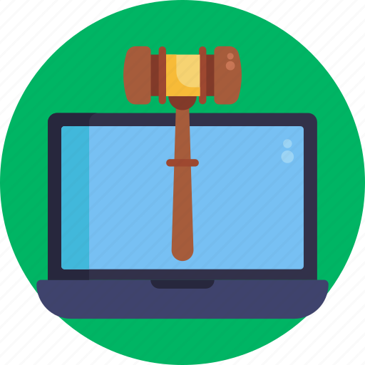 Auction, gavel, justice, law, mallet icon - Download on Iconfinder