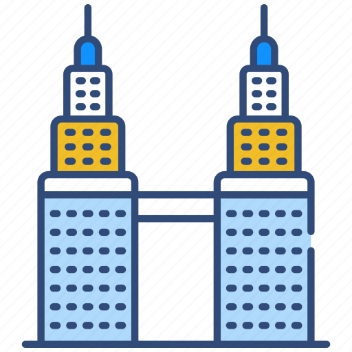 Kuala lumpur, malaysia, landmark, architecture, travel, tower, building icon - Download on Iconfinder