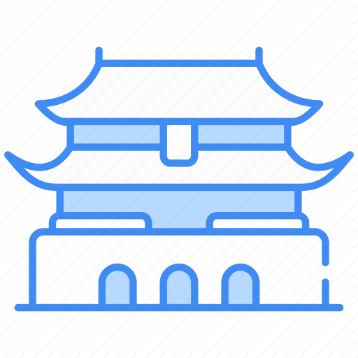Beijing, china, landmark, building, forbidden-city, city, architecture icon - Download on Iconfinder