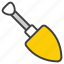 tool, gardening, construction, spade, equipment, trowel, digging, dig, garden, agriculture 