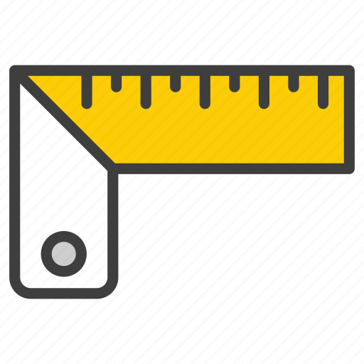 Scale, measure, ruler, measurement, weight, equipment, geometry icon - Download on Iconfinder