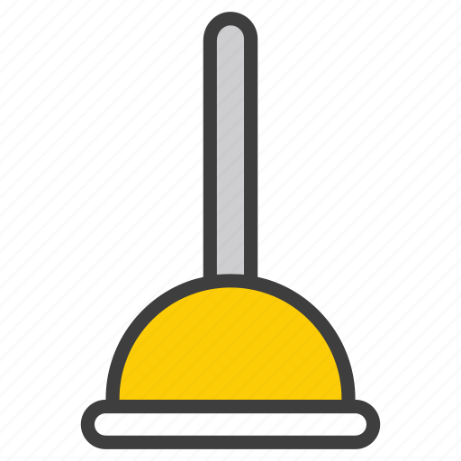 Cleaning, toilet, bathroom, tool, plumber, clean, equipment icon - Download on Iconfinder