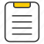 list, document, clipboard, menu, paper, file, task, report, business, check 