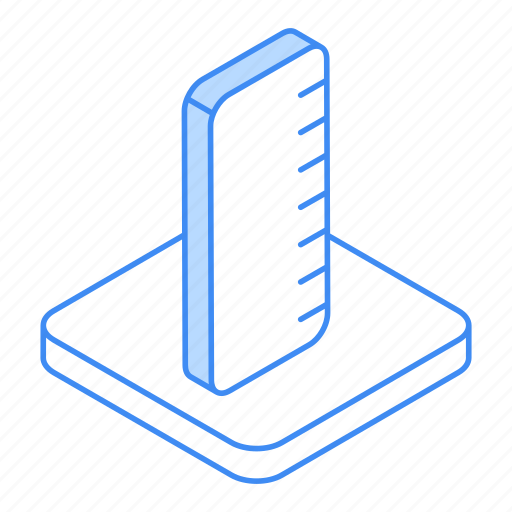 Ruler, tool, scale, pencil, measure, education, geometry icon - Download on Iconfinder