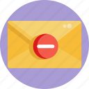 email, envelope, mail, communication, message, block