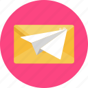 email, envelope, mail, send, communication, message, paper plane
