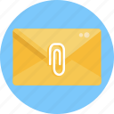 email, envelope, mail, send, communication, message, attachment