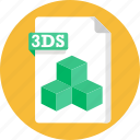 files, document, file, format, type, 3ds