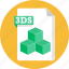 files, document, file, format, type, 3ds 