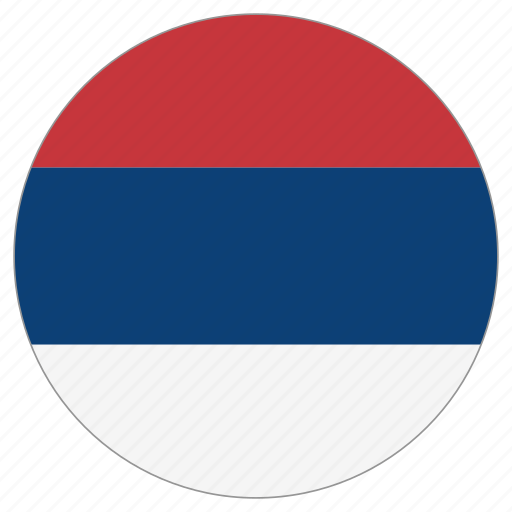 Circular, country, flag, serbia, world icon - Download on Iconfinder