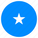 circular, country, flag, somalia, world