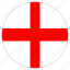 circle, country, england, flag, george&#x27;s cross 