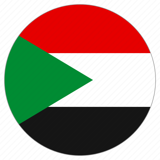 Circle, country, flag, sudan, world icon - Download on Iconfinder