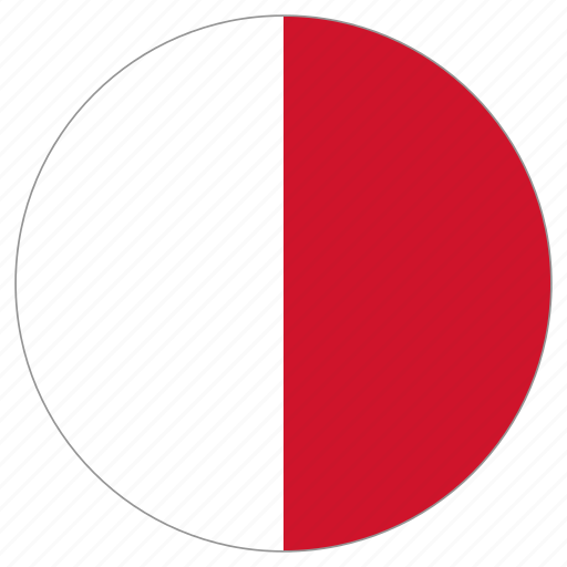 Circle, country, flag, malta, world icon - Download on Iconfinder