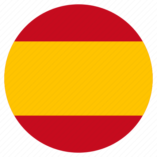 Circular, flag, spain icon - Download on Iconfinder