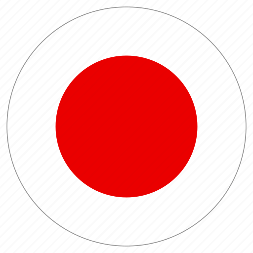 Circular, flag, japan icon - Download on Iconfinder