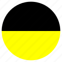 aachen, circular, flag 