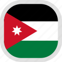 flag, jordan, world