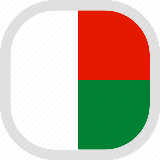 Flag, madagascar, world icon - Download on Iconfinder