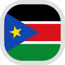 flag, south, sudan, world