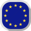 circle, country, european union, flag, rounded, square 