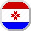 circle, country, flag, mordovia, rounded, square