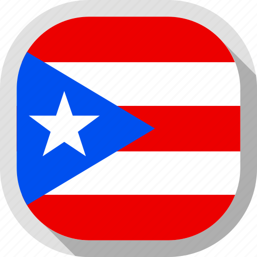 Circle, country, flag, puerto rico, rounded, square icon - Download on Iconfinder