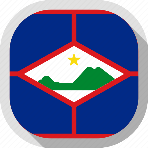 Circle, country, flag, sint eustatius, rounded, square icon - Download on Iconfinder