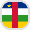 african, central, flag, republic, world