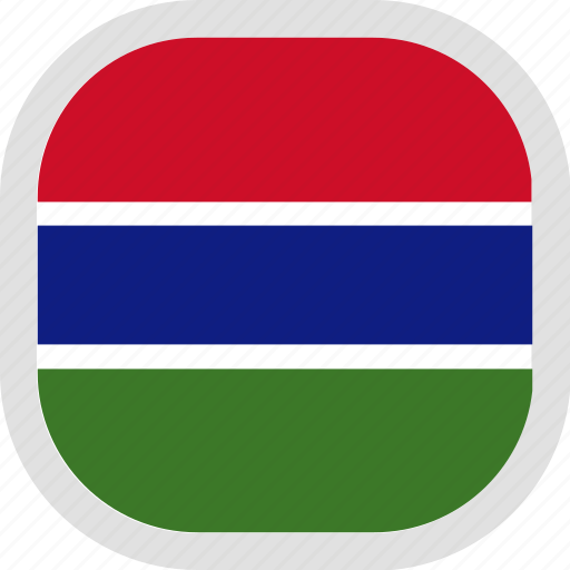 Flag, gambia, world icon - Download on Iconfinder