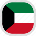 flag, kuwait, world