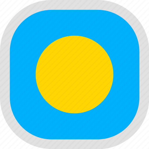 Flag, palau, world icon - Download on Iconfinder