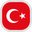 flag, turkey, world 