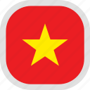 flag, vietnam, world