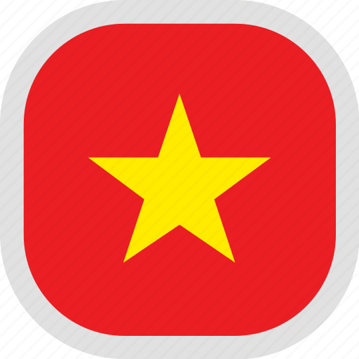 Flag, vietnam, world icon - Download on Iconfinder