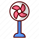 fan, cooler, air, electric, cooling, home, ventilator, computer, device