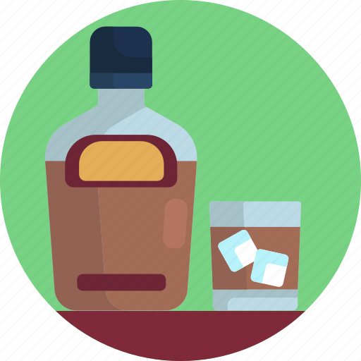 Hotel, beer, alcohol, drink, glass, ice cubes, ice icon - Download on Iconfinder