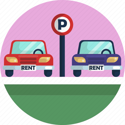 Hotel, parking, cars, car for hire, car, hire, transport icon - Download on Iconfinder